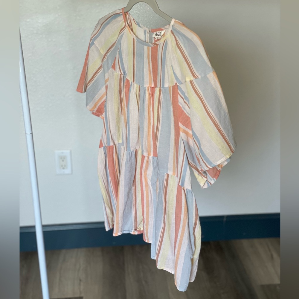 Flowy, multicolored blouse - Picture 2 of 4